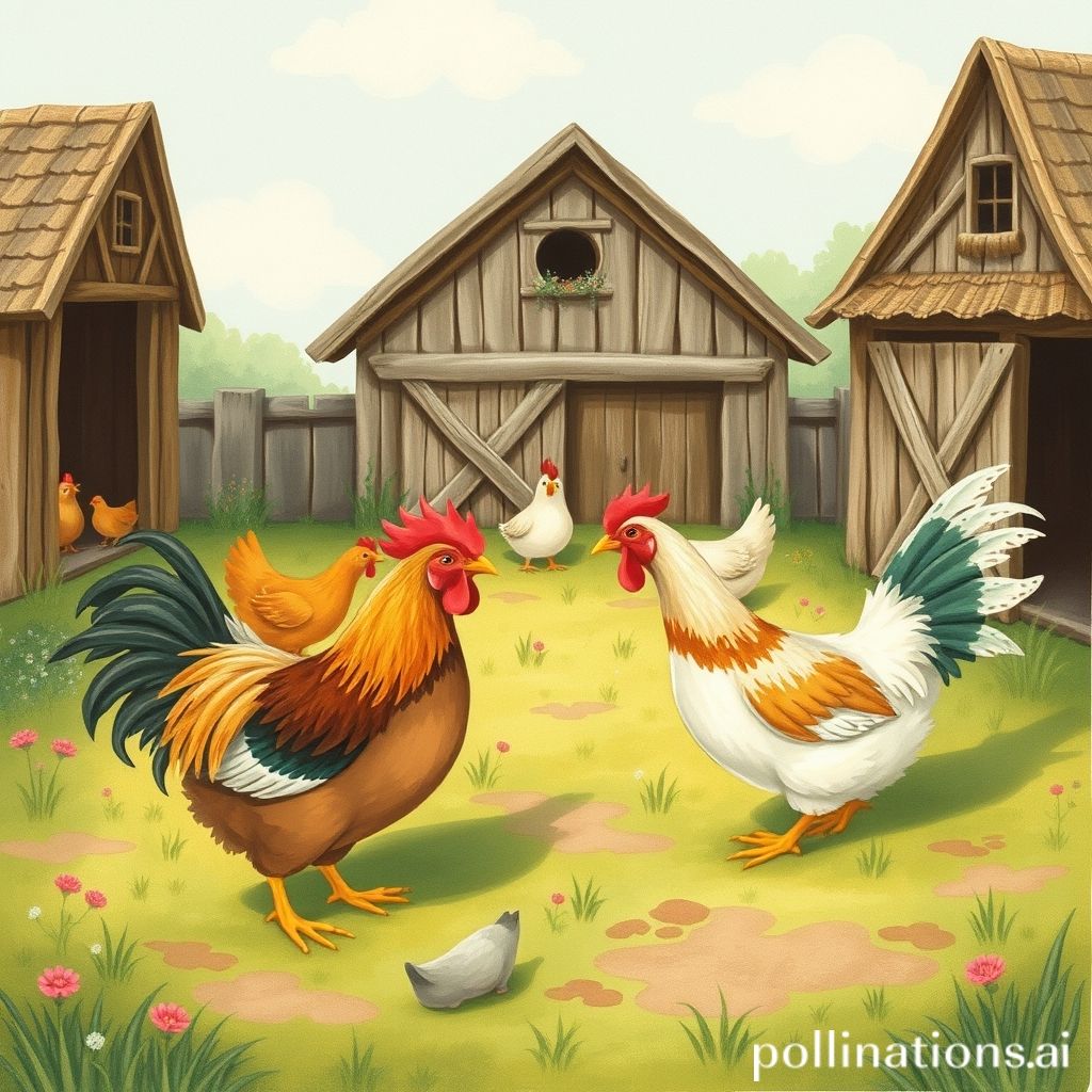 why do chickens have wings